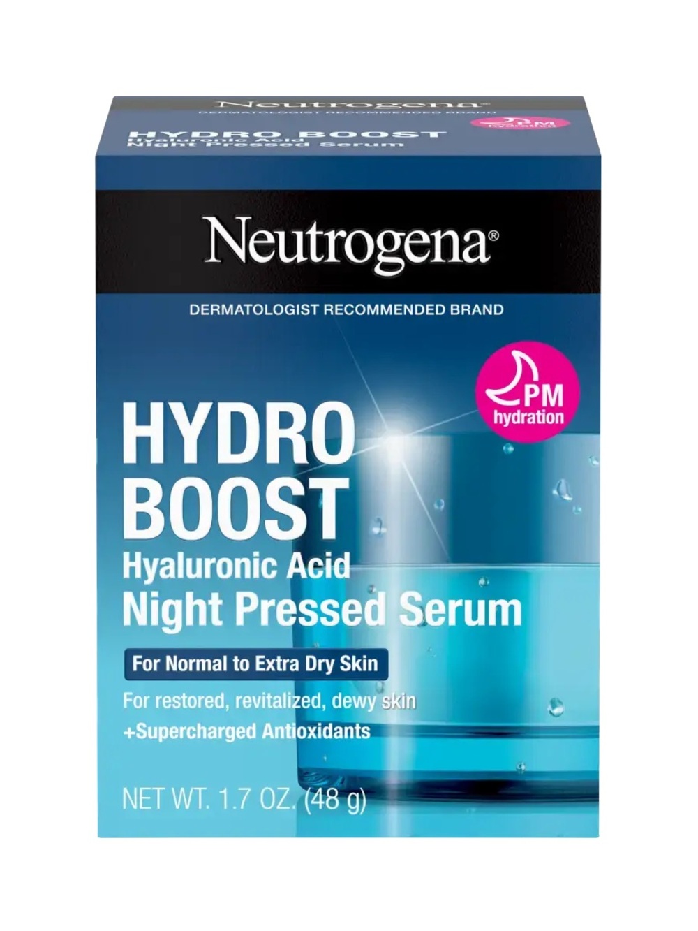 Neutrogena Hydro Boost Hyaluronic Acid Night Pressed Face Serum